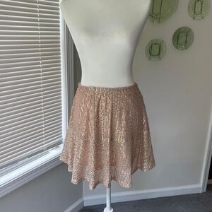 Umgee-usa Women's Gold and Pink Skirt